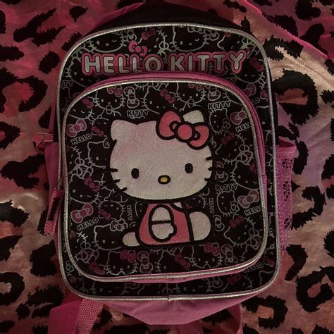 adorable mini hello kitty backpack 💋 send offers!... - Depop