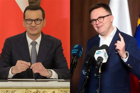 Morawiecki pisze do Hołowni Chciałby porozmawiać w cztery oczy NCZAS