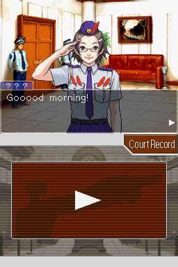 Screenshot Of Phoenix Wright Ace Attorney Justice For All Nintendo