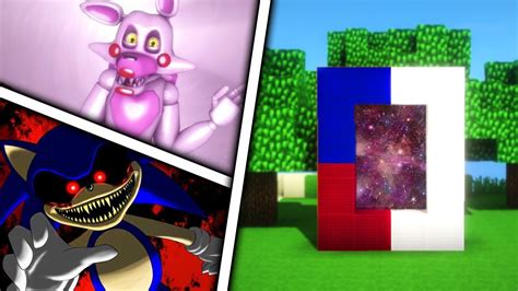 Minecraft Como Fusionar Portales A La Dimension De Sonic Exe Y Mangle