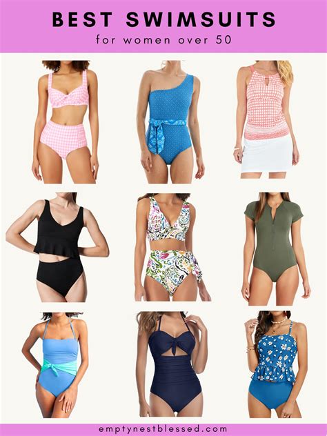 Best Swimsuits For Women Over 50 Tankinis Cover Ups And More