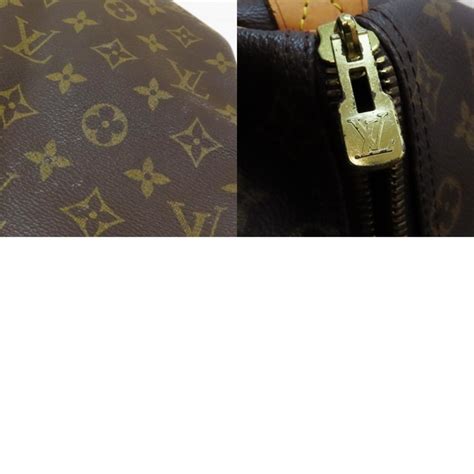 Louis Vuitton Lv 路易威登 棕色 原花 Pvc塗層帆布 Keepall 45 手提 行李包 M41428 Lv路易威登