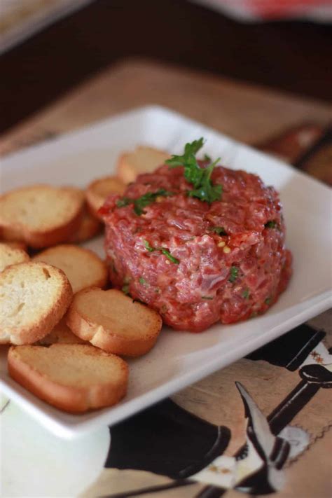 Tartare De Boeuf Classique RecettesMaison Ca