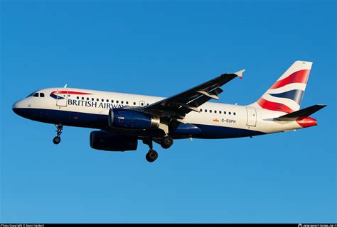 G EUPH British Airways Airbus A319 131 Photo By Kevin Hackert ID