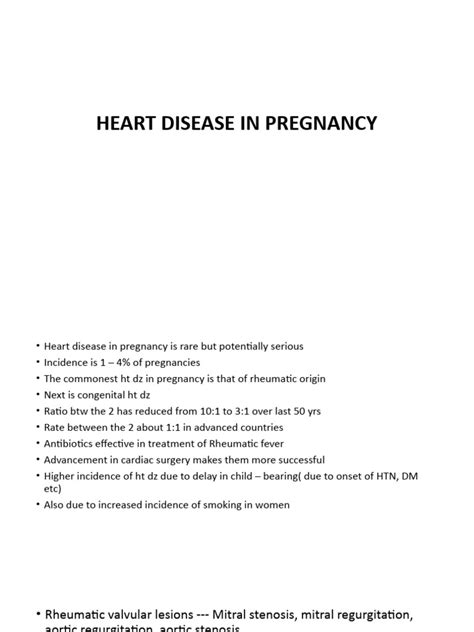 Cardiac Disease In Pregnancy 2 Pdf Heart Internal Medicine