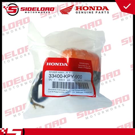 Honda Tmx Genuine Signal Light Winker Flasher Original