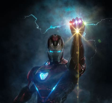 Iron Man With Infinity Gauntlet Wallpapers Wallpaper Cave