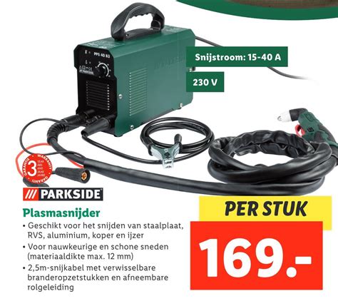 Parkside Plasmasnijder Aanbieding Bij Lidl