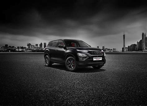Tata Harrier Red Dark Edition Revealed With New Screens