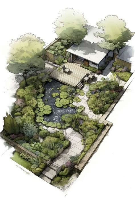 Épinglé par Joy Cooper sur Dreams house en 2024 Dessin jardin