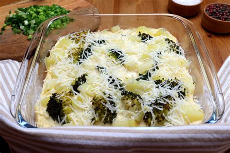 Chicken Broccoli Potato Casserole Recipe With Photo