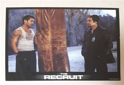 The Recruit 2003 Set Of 8 US Lobby Cards Al Pacino Colin Farrell