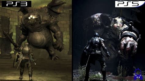 Demons Souls Remake Ps5 Vs Demons Souls Ps3 They Compare Their Graphics