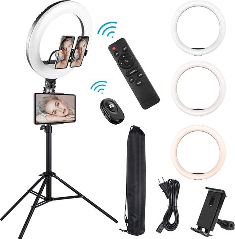 14 Selfie Ring Light With Tripod Stand Compatible With IPad And Cell