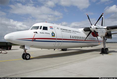 U 06 Royal Netherlands Air Force Fokker 50 120 F27 Mark 0502 Photo By