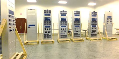 Relay Rack Assembly Control Panels USA