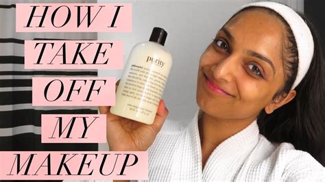 How I Remove My Makeup Get Unready With Me Deepica Mutyala Youtube