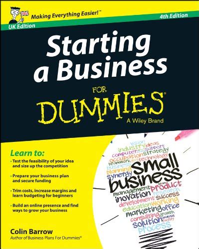 Starting A Business For Dummies Ebook Barrow Colin Kindle Store