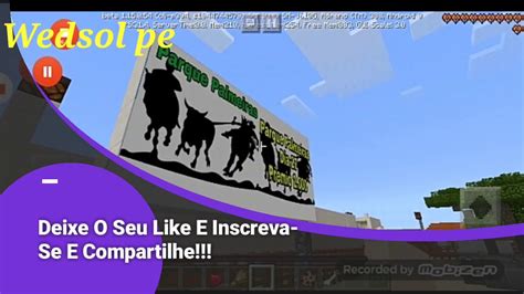 Levando Gado Para Parque De Vaquejada No Minecraft YouTube