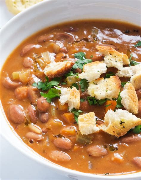 Pinto Bean Soup Recipe The Clever Meal