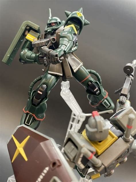 Review Hguc Gundam Base Limited Zaku Ii 21st Century Real Type Ver