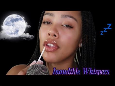 ASMR Inaudible Whispers Touching Your Face Sleepy Asmr ASMR