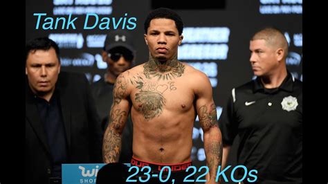 Gervonta Tank Davis Perder A Ante Te Fimo L Pez Y Lomachenko Y El