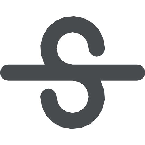 Strikethrough Vector Svg Icon Svg Repo