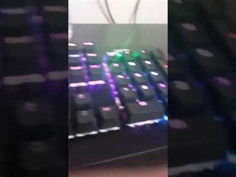 How To Change The Rgb On The Onn Gaming Keyboard YouTube