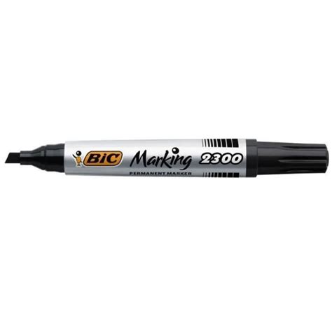 Pack De 12 Marqueurs Permanents BIC Marking 2300 Noir