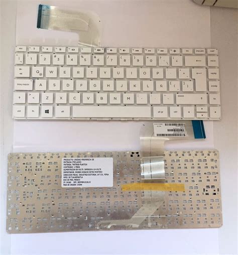 Teclado Hp Pavilion V P Series Blanco Espa Ol Original