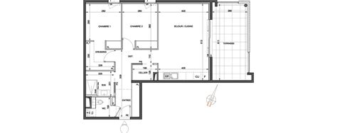 Plan Appartement T3 De 69 40 M² Neuf Résidence « Alégria à Baillargues