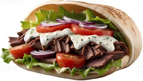 Shawarma On Transparent Background 45933451 Png