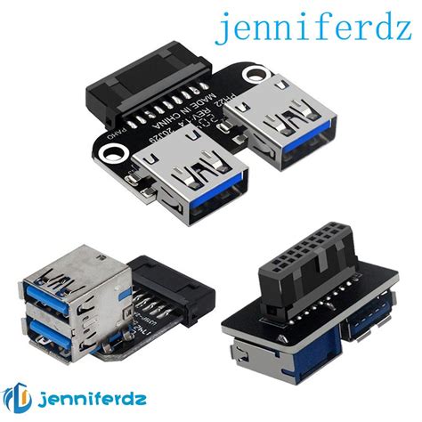 JENNIFER2 Adaptador Para Placa Mãe Computador Forte USB 3 0 Dual A