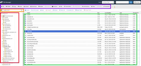 Using File Manager In Cpanel