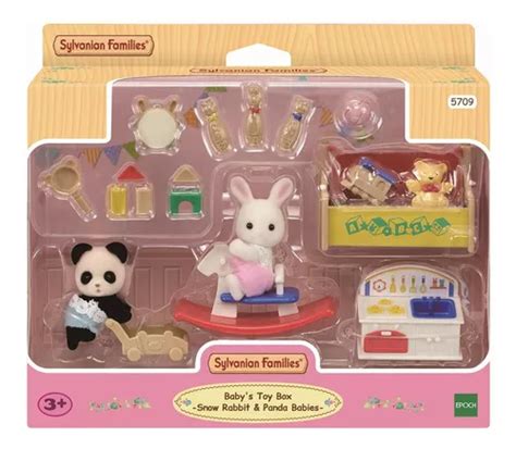 Sylvanian Families Set Bebes Conejo Y Panda Ternurines Envío Gratis