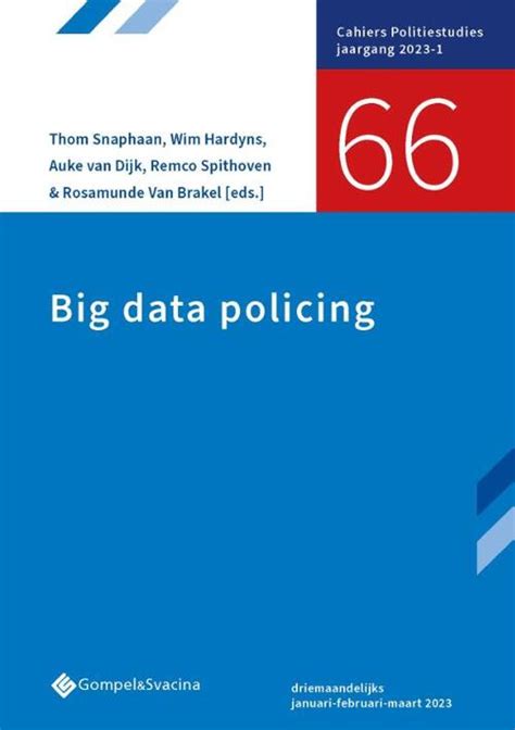 Big Data Policing Gompel Svacina Boek Bruna