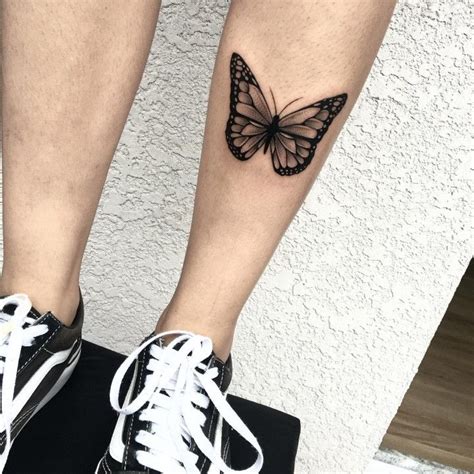 Pin De Malafai Tattoo Em Borboleta Na Canela Tatuagem Da Sorte