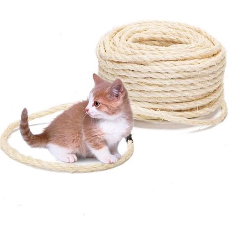 Corde en Sisal pour Arbre à Chat Arbre à Chat Accessoire à Griffes de