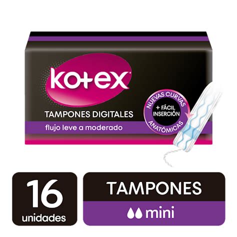 Tampones Kotex Digitales Gestor De Salud