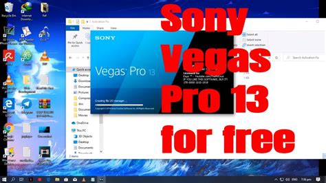 Sony Vegas Pro 13 For Windows 10 64bit Youtube