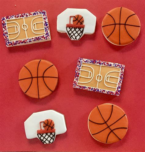 Basketball Cookies Fancy Cookies Iced Cookies Cut Out Cookies Cute