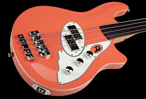 Duesenberg Introduces D Bass Fretless Bass No Treble