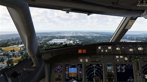 Landing In Seattle Tacoma International Airport KSEA Zibo Mod X