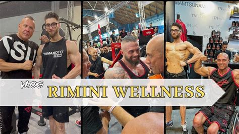 VLOG RIMINI WELLNESS 2023 FIERA DEL FITNESS E LA MIA GARA DI