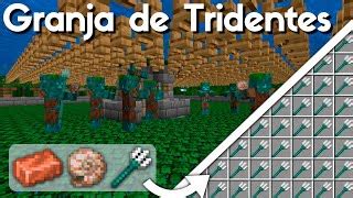 Granja De Ahogados Y Tridentes Tutorial Minecraft 1 15 Doovi