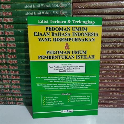 Jual Buku Murah Original Buku Pedoman Umum Ejaan Bahasa Indonesia