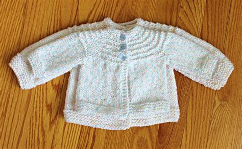 5 Hour Knit Baby Sweater A Little Smaller The Make Your Own Zone