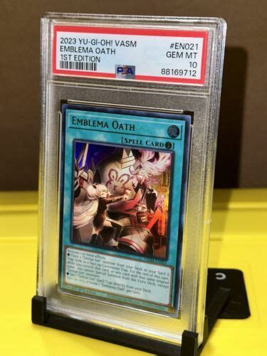 Yahoo オークション Yu Gi Oh TCG Emblema Oath Val Smash VASM EN