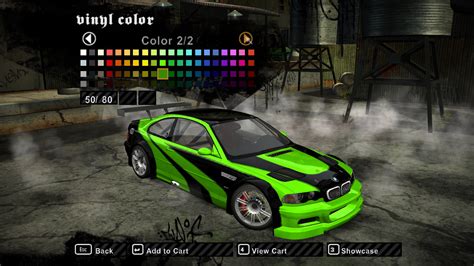 Nfsmods Bmw Vinyl X Mod